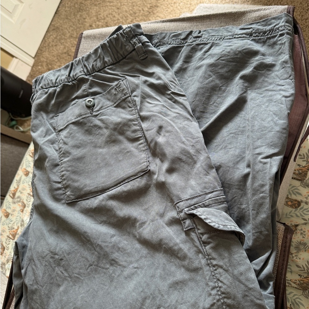 American Eagle Outfitters Women's Gray Wide Leg Pants